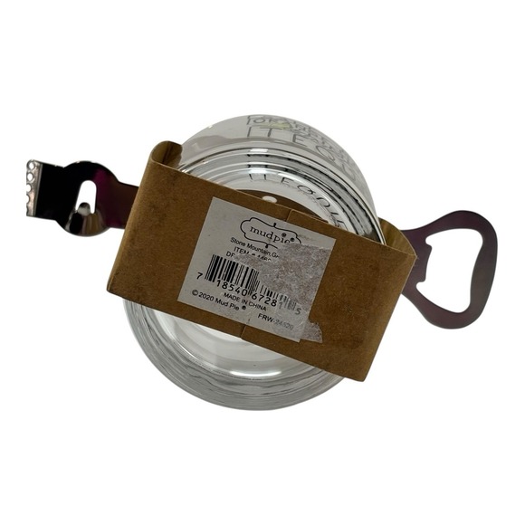 Mud Pie Drink Recipe Glass 8 oz Tool 6 1/2" Tequila Glassware Drinkware - Picture 4 of 4